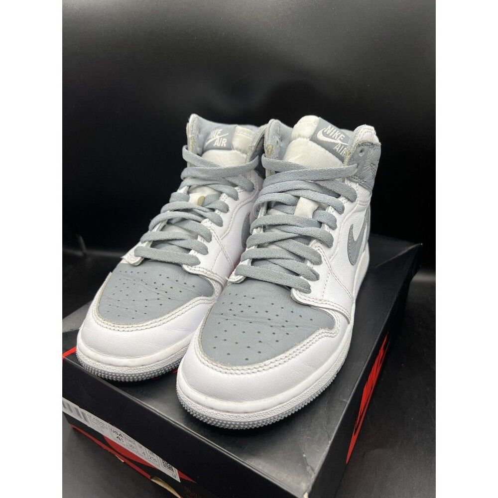 Air Jordan 1 Retro High OG GS 'Stealth' Size 4.5Y /6 Women’s (575441-037) OG ALL